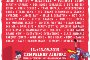 Lollapalooza Festival Tempelhofer Feld in Berlin (2015)