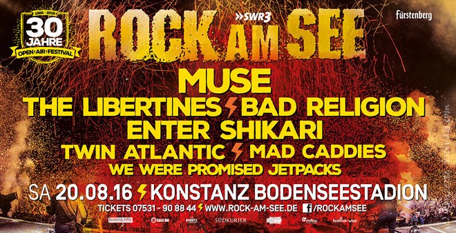 Rock am See im Bodenseestadion Konstanz (2016)