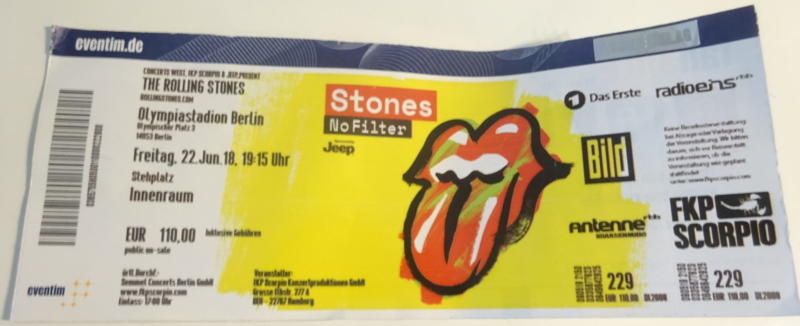 Rolling Stones im Olympiastadion Berlin (2018)