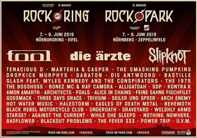 Rock am Ring 2019 - Flyer