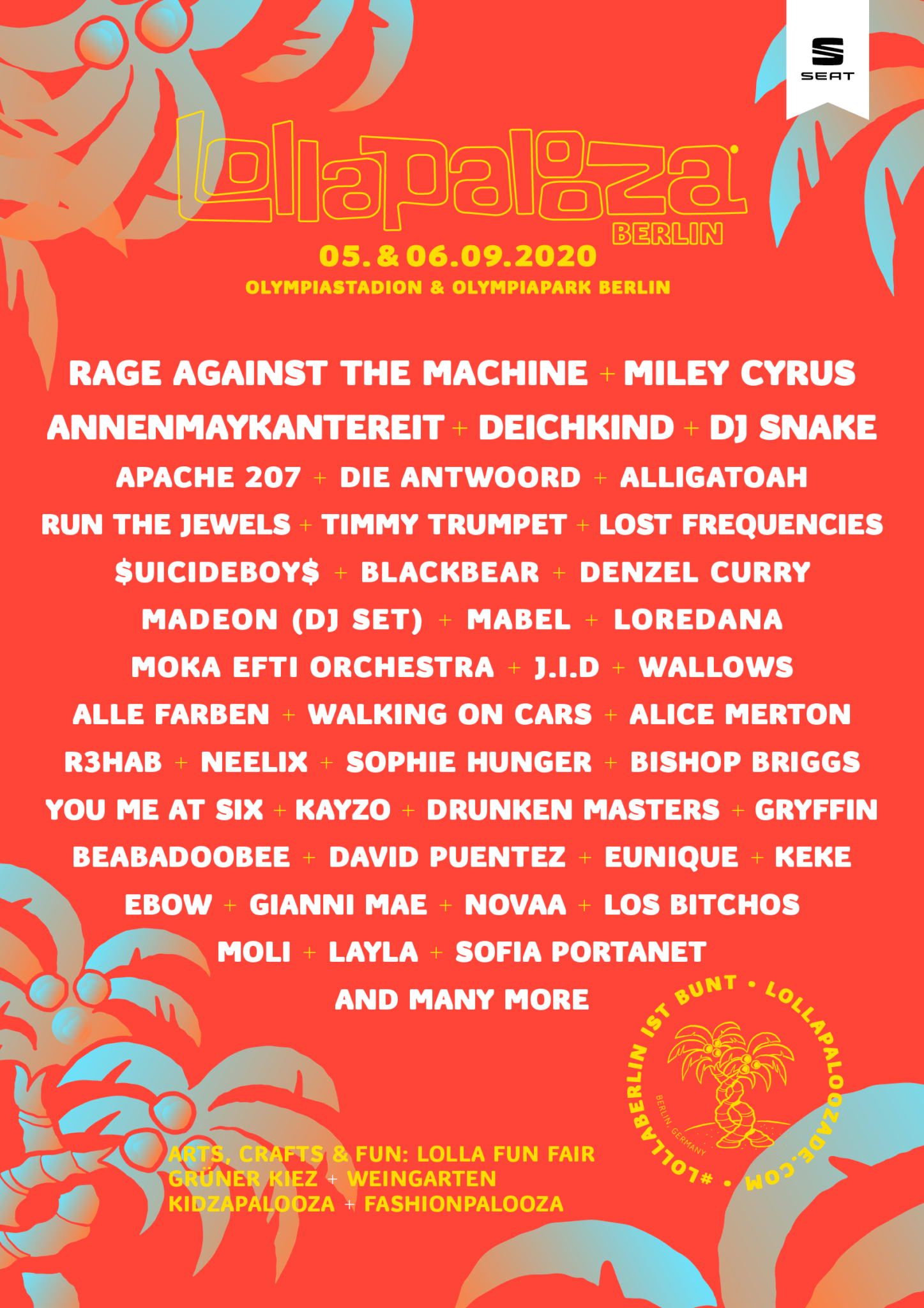 Lollapalooza Berlin Festival Infos, Line Up, Bands, Tickets