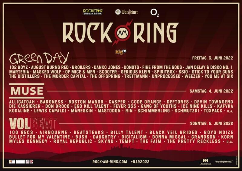 Rock am Ring Festival Informationen, Line Up, Bands, Tickets