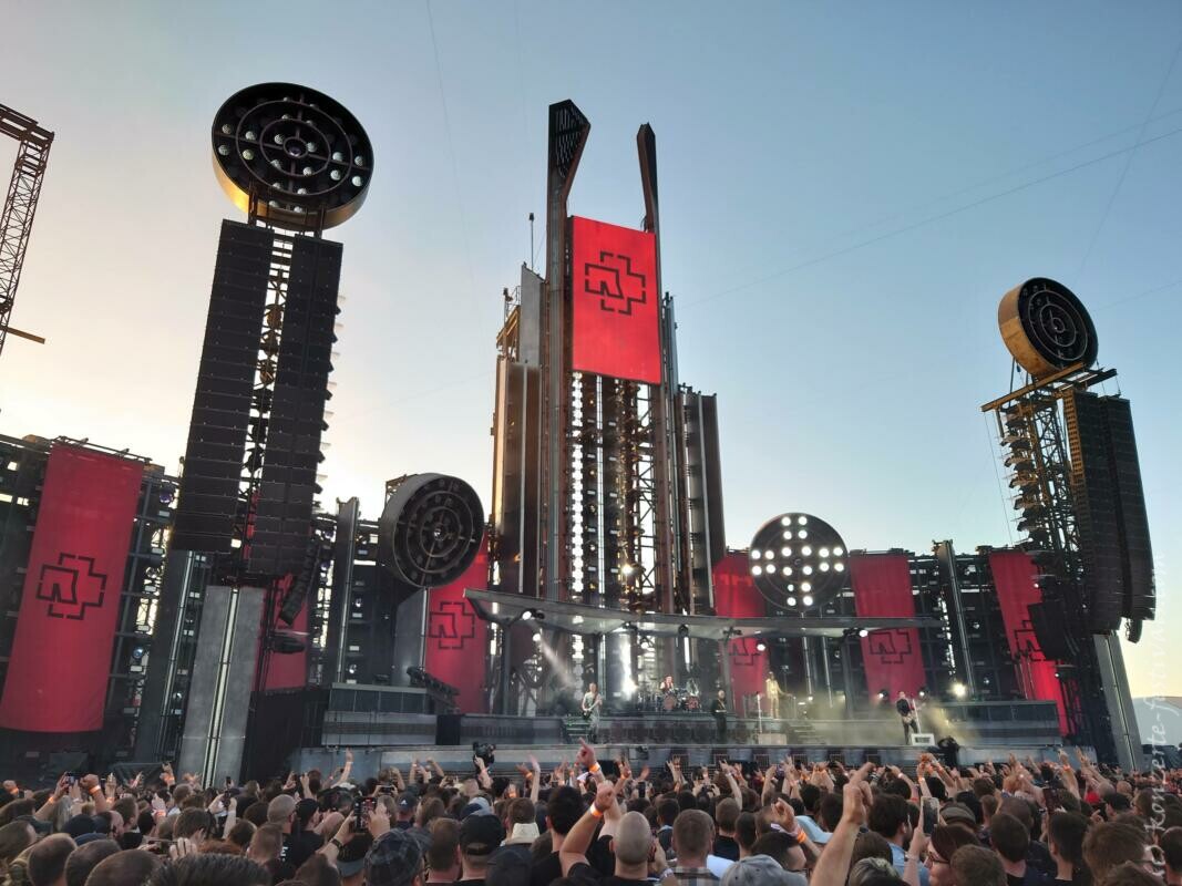 Rammstein Europe Stadium Tour in Prag (2022)